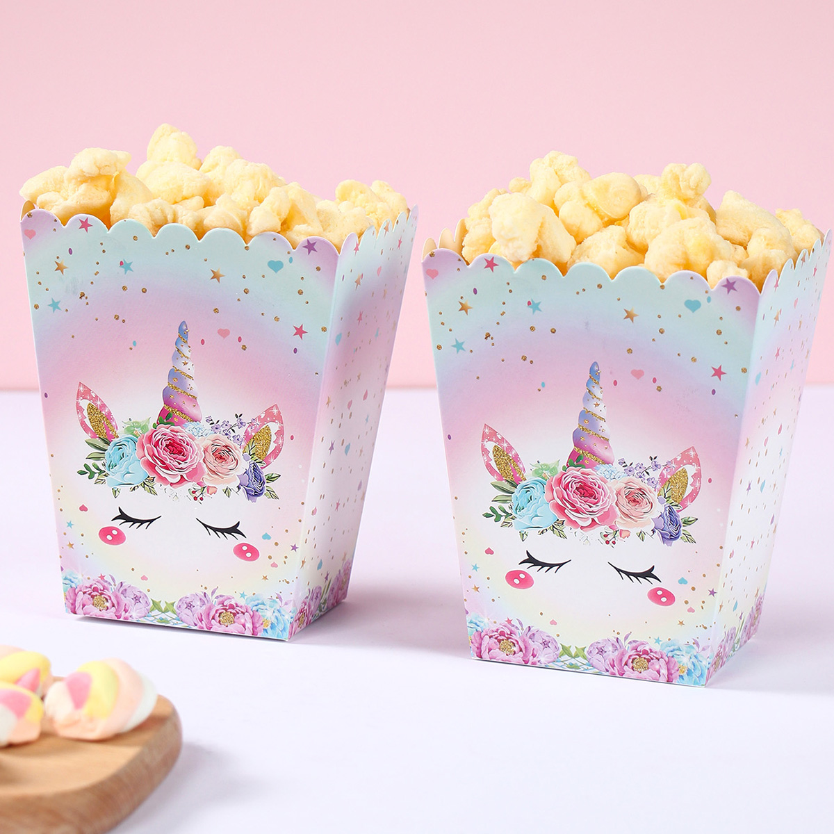 Food Snacks For Kids Party - 8 шт. бумажные коробки для конфет,