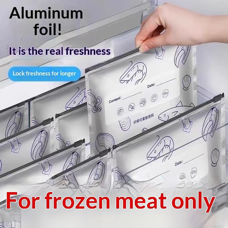 Snacks Food Labels - 50 шт. многоразовых пакетов из алюминиевой