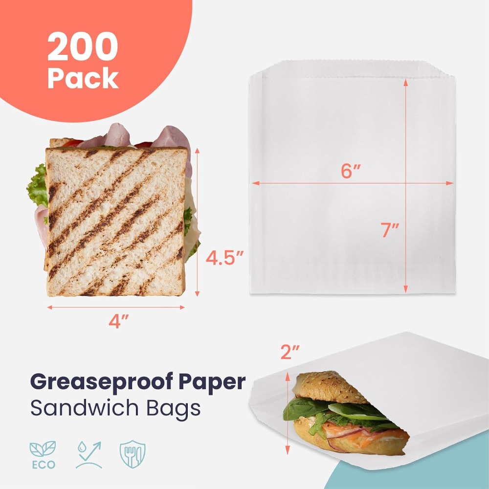 200 упаковок жиронепроницаемых – обзор и цена Food Packed Snacks
