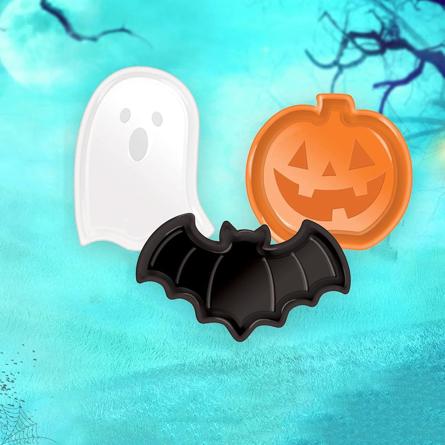 Набор многоразовых тарелок для – обзор и цена Food Halloween Snacks