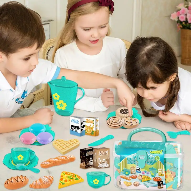 Игрушечный чайный сервиз для м – обзор и цена Food Snacks For Kids Party