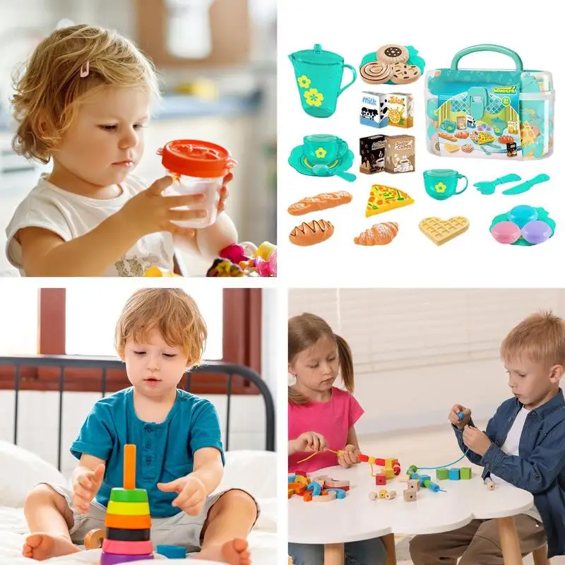 Игрушечный чайный сервиз для м – обзор и цена Food Snacks For Kids Party